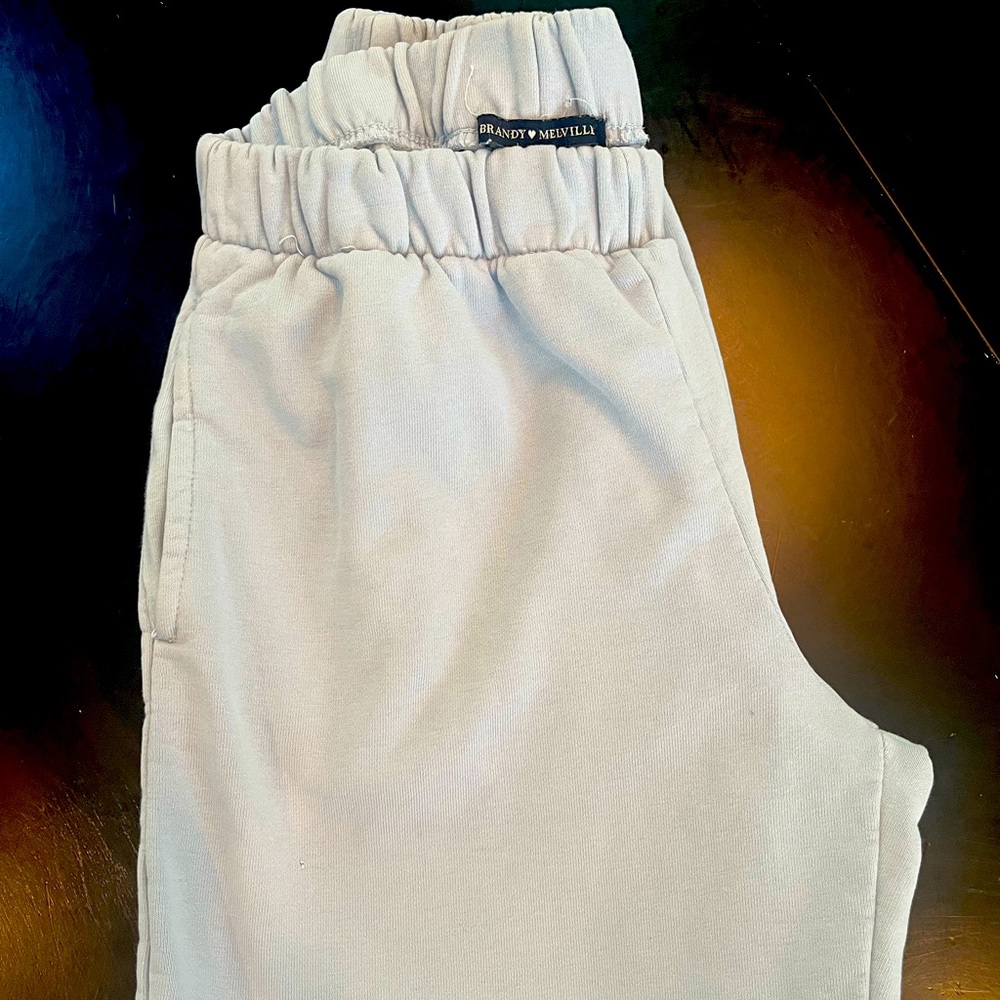 Brandy Melville Rosa light blue sweatpants